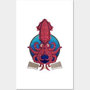 Killer Squid Posters and Art